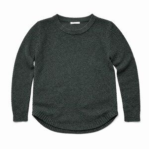 Pink Clover Olive Green Crewneck Sweater